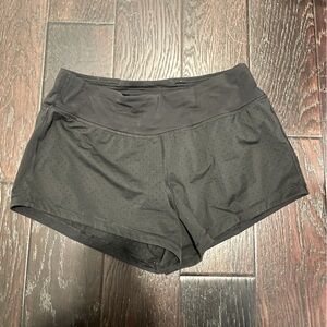 Lululemon black mesh shorts - size 6 - 2.5” inseam